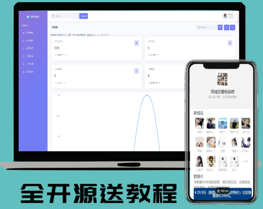 图片[1]-PHP付费进群源码带自动定位基于ThinkPHP框架-网站模板-整站网站源码